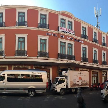Hotel De Los Banos Pachuca ภายนอก รูปภาพ