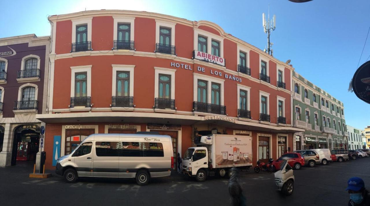 Hotel De Los Banos Pachuca ภายนอก รูปภาพ