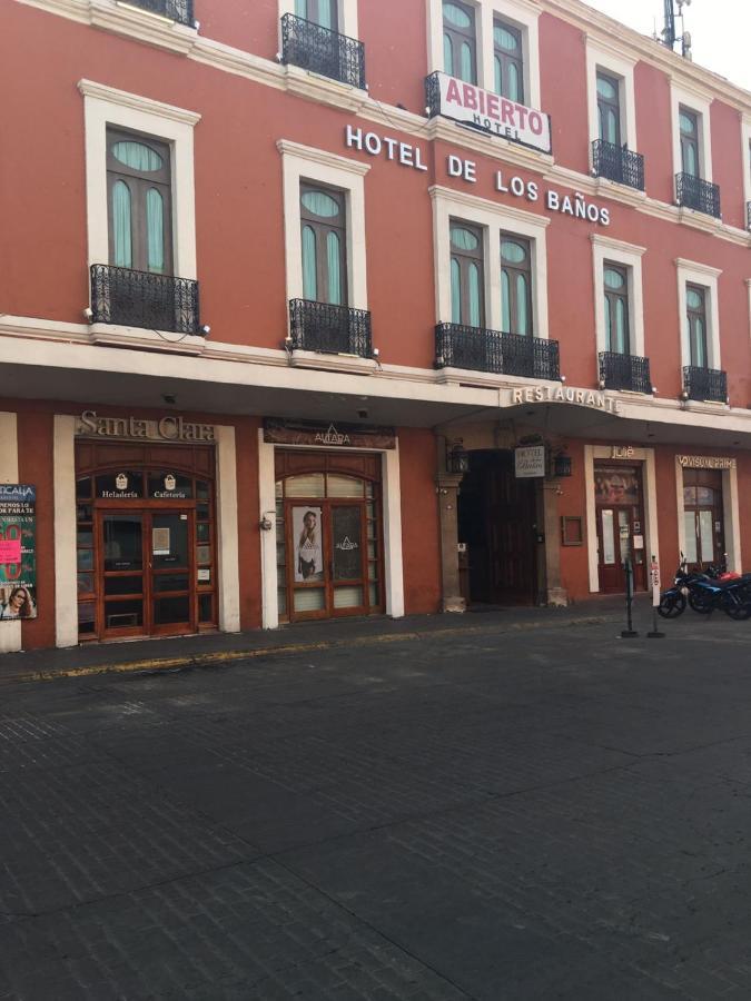 Hotel De Los Banos Pachuca ภายนอก รูปภาพ